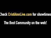 Hot Sperm Bank Nurse Cristi Ann Assists Your Cock! 1/16