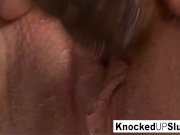 Pregnant brunette takes a black cock 12/16