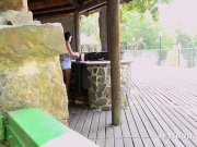 Lexidona - I get plastered in cum outside after fucking! 2/16