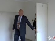 AgedLovE Mature Lady Lacey Starr Sucking Hard Dick 7/16