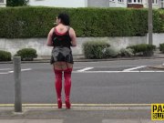 Tied up sub throat fucked 5/16