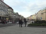 HUNT4K. Man recorded on camera how he picked up slutty brunette 6/16