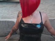 Fetisch Wetlook Outfit, Camgirl und amateurin NinaDevil 3/16