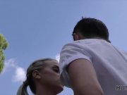 HUNT4K. Chick Denisse sold her pussy to guy without BF's agreement 5/16