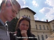 HUNT4K. Submissive cuckold watches slutty GF fucked hard by lover 2/16