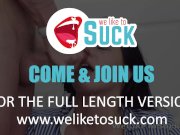 Weliketosuck - Perfect aim for cumshot after anal 16/16
