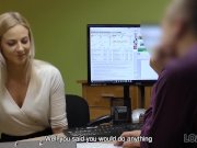 LOAN4K. It's not a casting but blonde undresses and fucks in office 5/16