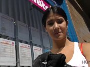 HUNT4K. Amazed cuckold watches GF's sex for money with another man 2/16