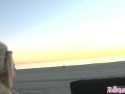 Twistys - Roller teen Heather Vandeven shows off her pigtails and socks 13/16