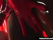 Military Latex RubberDoll Drills Blonde Captive! 6/16