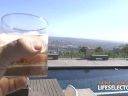 Hollywood POV sex adventures with Abigail Mac and Brett Rossi 1/16