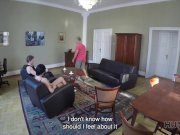 HUNT4K. Teen receives cum all over tummy after cheating on docile BF 8/16