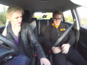 Fake Driving School Spanish kitty cat rides cock 1/16