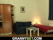 Huge boobs mature plumper spreads legs on first date 2/16