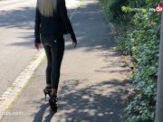 MyDirtyHobby - Busty blonde teen will do anything for a ride home! 1/16