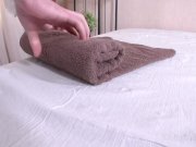 Babe comes to get massage and orgasm 1/16