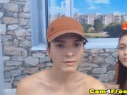 Campus Hottie Gets Drilled In Doggie Position 1/16