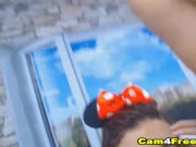 Campus Hottie Gets Drilled In Doggie Position 9/16