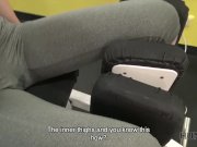 HUNT4K. Cuckold video where winsome gal is fucked by mature stranger 2/16