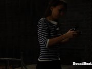 Betrayed Cargo: Maid Scrubs And Plays With Lesbian Slave 8/16