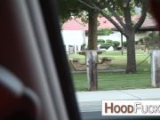 Blonde schoolgirl in the ghetto 1/16