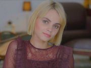 Skinny teen loving to play her shaved tight pussy for you 1/16