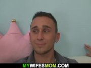 Cock-hungry motherinlaw wants his big cock 4/16