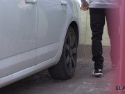 BLACK4K. Huge dick of black driver makes sweet girl moan of pleasure 1/16