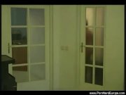 Threesome In Bed In Erotic Europee With MILFs 1/16