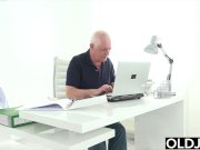 My step sister fucking our stepdad for more money at the office 2/16