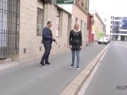 HUNT4K. Sex for cash with stranger drives blonde to several orgasms 1/16