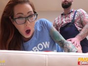 FAKEhub Originals Handyman gets into trouble with sexy lesbian couple 4/16