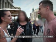 HITZEFREI Hot brunette Holly Banks picked up for a one night stand 2/16