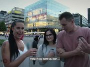 HITZEFREI Hot brunette Holly Banks picked up for a one night stand 3/16