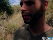 Spizoo - Sarah Vandella & Alix Lynx sharing a huge cock in hot threesome 3/16