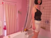 FFstockings - Have a wet dream with Julia and her squirting dildo 6/16