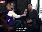 German Stud Gets To Show His Big Dick Casting Porn #LETSDOEIT 8/16