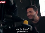 German Stud Gets To Show His Big Dick Casting Porn #LETSDOEIT 9/16