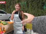 Latina goes from selling fruits to selling Pussy #LETSDOEIT 9/16