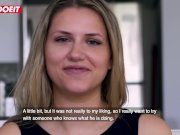 First time casting for Canadian blonde teen amateur 4/16