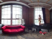 StasyQVR - 180 VR Porn Video - Boots 'n Blondes with MarbellaQ 5/16