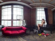 StasyQVR - 180 VR Porn Video - Boots 'n Blondes with MarbellaQ 9/16