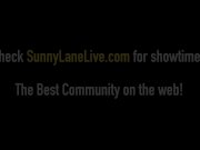 Sexy Sunny Lane Strips & Pats Her Pussy At Casting Call! 1/16