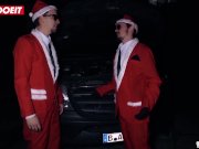 Christmas Eve Came with Pornstar Fucking for Amateur Guys 2/16