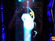 FAKhub Originals Hot Sex Robot comes alive to fuck space taxi driver 16/16