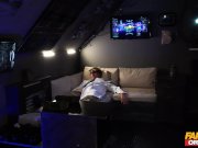 FAKhub Originals Hot Sex Robot comes alive to fuck space taxi driver 3/16