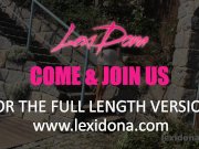 Fully Clothed Pissing In My Back Garden - Lexi Dona 15/16