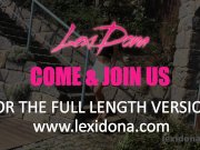 Fully Clothed Pissing In My Back Garden - Lexi Dona 16/16