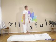 Massage Rooms Oil covered big tits Blanche Summer blows massage therapist 1/16