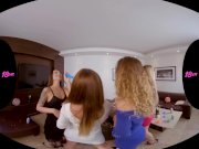 18VR New Year's Orgy Foursome With Mia Ferrari, Timea Bella & Angel Piaff 1/16